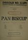 Praha-Vyšehrad, ČOB Motýl, Pan biskup - plakát, 1930