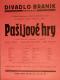 Praha-Braník, SDO, Pašijové hry - plakát, 1936