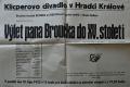 Hradec Králové, Klicpera, Výlet pana Broučka do XV. století - plakát, 1955