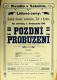 Kolín, Tyl, Pozdní probuzení - plakát, 1911