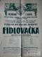 Litomyšl, JDO, Vlastimil, MOK, Fidlovačka, plakát, 1934