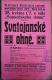 Miletín, Erben, Svatojánské ohně - plakát, 1917