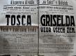Holice, Klicpera, Tosca – Griselda vzor všech žen - plakát, 1916