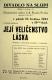 Praha, DS S. K. Škoda, Její Veličenstvo Láska - plakát, v Divadle Na Slupi, 1941