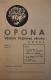 Jičín, Vojanův okrsek, Opona - věstník, roč. 1, č. 11, 1934