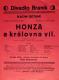 Praha-Braník, SDO, Honza a královna víl  - plakát, 1931