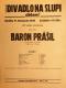 Praha-Nové Město, Divadlo Na Slupi, Baron Prášil - plakát, 1934