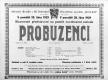 Mladá Boleslav, Kolár - plakáty 1913-1935, Probuzenci, 1929