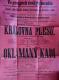 Pardubice, NJS, Dámský odbor, Kniha zápisů, Královna plesu - Oklamaný Kadi - plakát, 1894 - 1898