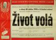 Kolín, Jirásek, Život volá - plakát, 1946
