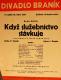 Praha-Braník, SDO, Když služebnictvo stávkuje - plakát, 1937