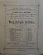 Polička, Spolek divadelních ochotníků, Paličova dcera - plakát, 1906