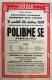 Chrudim, Spolek divadelních ochotníků, Polibme se - plakát, 1931