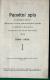 Mšeno, Divadelní ochotníci, Pamětní spis k jubilejní oslavě 120 letého trvání ochotnického spolku, 1924