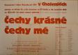 Cholenice, SDO, Čechy krásné, Čechy mé - plakát, 1955