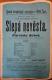 Nová Paka, SDO, Slepá nevěsta, aneb: Pařížský ďábel - plakát, 1895