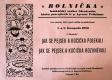 Pelhřimov, Rolnička, Jak se pejsek a kočička polekali - Jak se pejsek a kočička rozhněvali - plakát, 1986