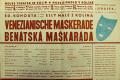 Kolín, Jirásek, Benátská maškaráda - plakát, 1943