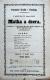 Chrudim, Divadelní ochotníci, Matka a dcera - plakát, 1861