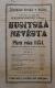 Polička, Ochotníci, Husitská nevěsta - plakát, 1874