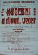 Chrudim, Akademikové, Večírek - plakát, 1910