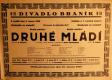 Praha-Braník, Divadlo Braník, Druhé mládí - plakát, 1929