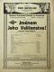 Praha-Strašnice, Dělnické ochotnické divadlo, Jménem Jeho Veličenstva - plakát, 1928