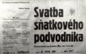 Vilémovice, OB, Svatba sňatkového podvodníka - plakát 1962