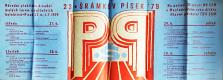 Písek, Šrámkův Písek, plakát, 1979