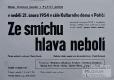 Přílika, MOB, Ze smíchu hlava nebolí - plakát, 1954