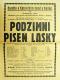 Kolín, Katolický dům, Podzimní píseň lásky - plakát, s.a.