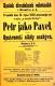 Brandýs nad Labem, Spolek divadelních ochotníků, Petr jako Pavel - plakát, 1882