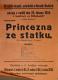 Horní Ředice, Kroužek divadelních ochotníků, Princezna ze statku - plakát, 1924