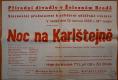 Železný Brod, Tyl, Noc na karlštejně - Slaměný klobouk - plakát, 1955