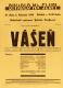 Praha-Nové Město, Divadlo Na Slupi, Vášeň - plakát, 1940