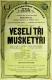 Kolín, Tyl, Veselí tři mušketýři - plakát, 1931