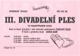 Červený Újezd, Oujezdáček, III. Divadelní ples - plakát, 2014
