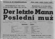 Horažďovice, JDO pod záštitou Místní veřejné osvětové služby, Poslední muž – plakát, 1944