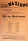 Praha-Nové Město, ZK ROH LD -  Divadlo Na Slupi, Vějíř lady Windermeerové - plakát, 1954