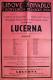 Praha-Kobylisy, Lidové divadlo, Lucerna, program k inscenaci, 1933