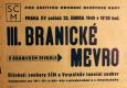 Praha-Braník, SČM, Branické Mevro, v Divadle Braník - plakát, 1949