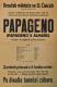 Staré Čivice, Kroužek mládeže, Papageno  - plakát, 1925