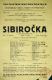 Praha-Vršovice, Vojan, Sibiročka - plakát, 1934