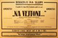 Divadlo Na Slupi, Na Vejtoni - plakát, 1931