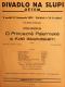 Divadlo Na Slupi, O Princezně Palermské a Králi Iškariotském - plakát, 1933