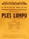 Praha-Nové Město, Divadlo Na Slupi, Ples lumpů - plakát, 1940