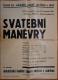 Holín, Libuše, Svatební manévry - plakát, 1937