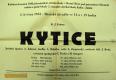 Kutná Hora, ČSM jedenáctiletky, Kytice - plakát, 1955