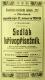 Žiželice, Tyl, Sedlák křivopřísežník - plakát, 1918