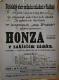 Radim, Škola, Honza v zakletém zámku - plakát, 1905
